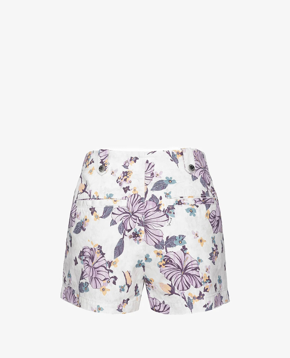 Deltaplano high-waisted wide-leg shorts