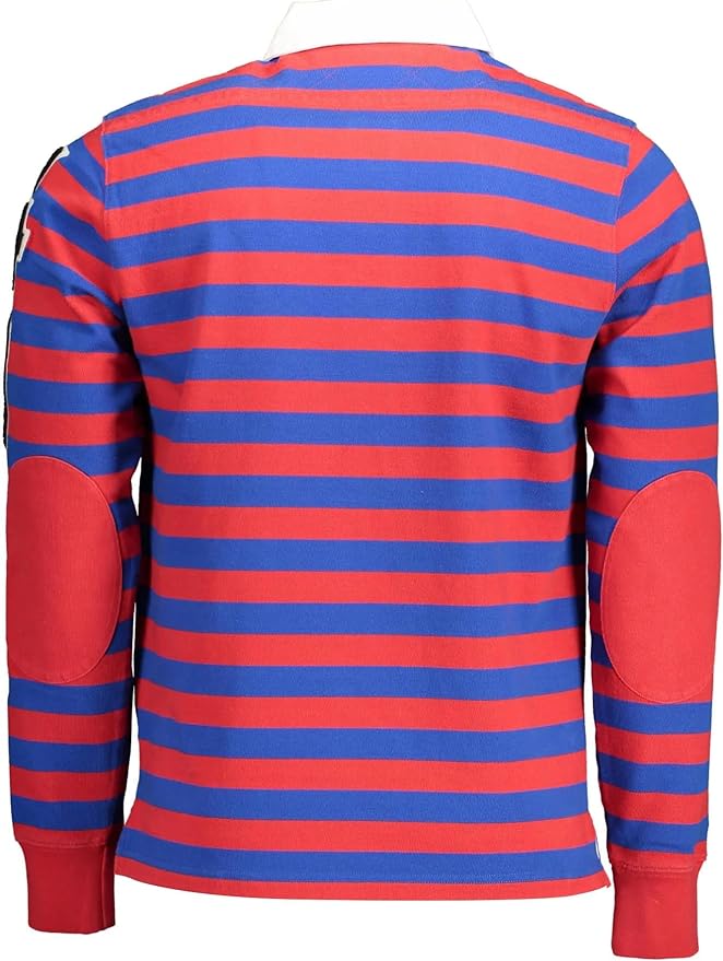 Varsity Heavy Rugger Pullover Bright Red