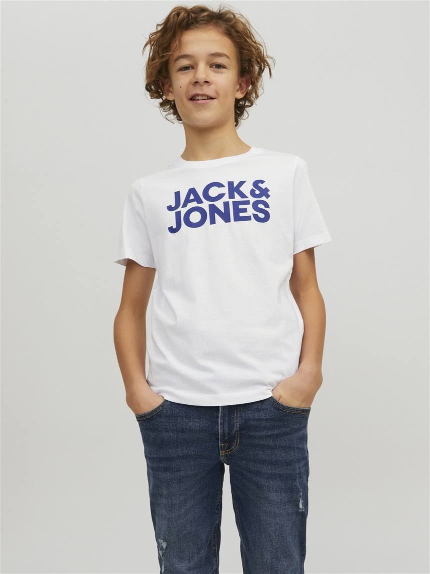 Jack & Jones Logo T-Shirt For Boys-HandPicked-Lebanon