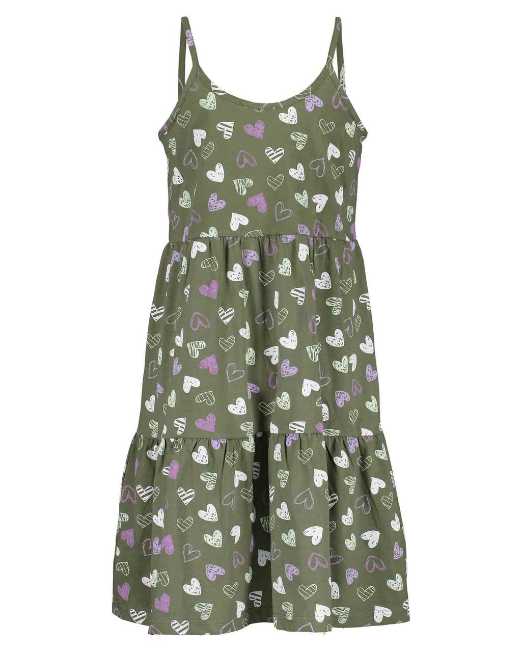 Summer Dress With Heart Print-HandPicked-Lebanon