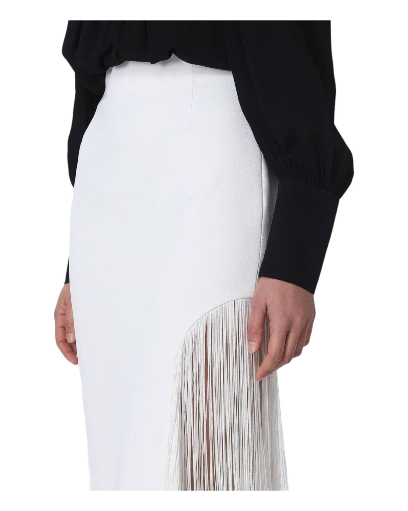 PINKO Tonga Off-White Skirt-HandPicked-Lebanon