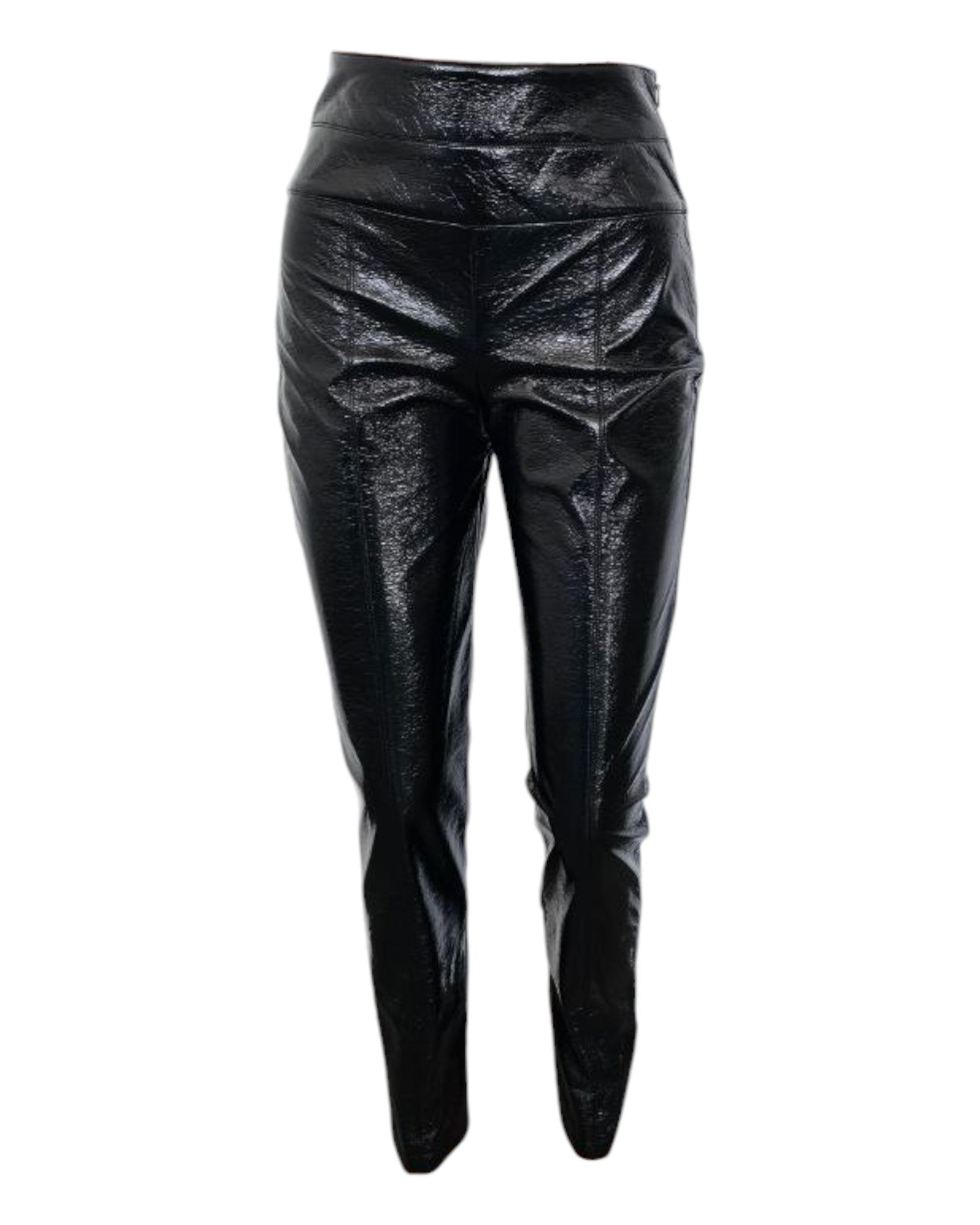 Black Leather Skinny Pants-HandPicked-Lebanon