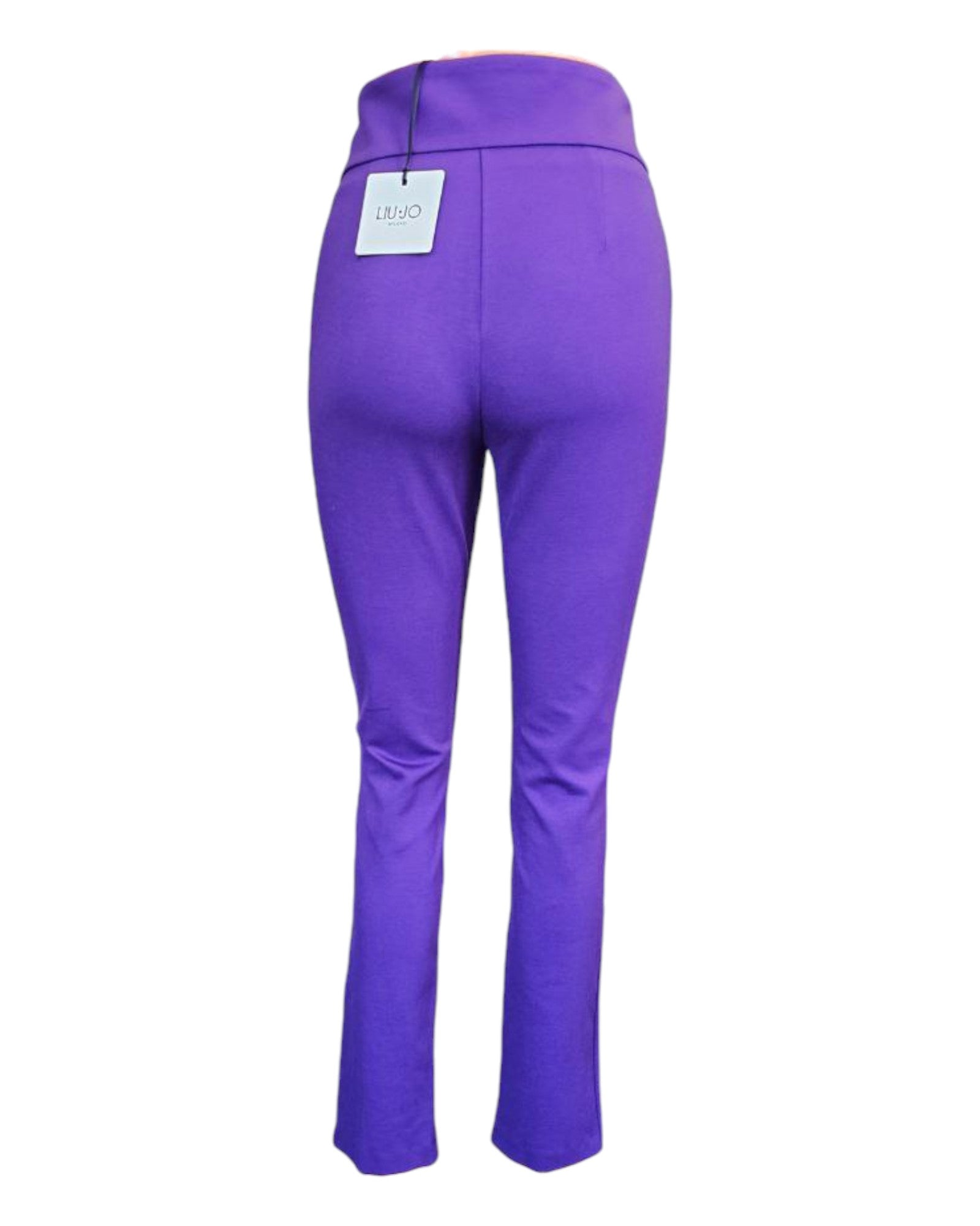 Purple High Waisted Pants-HandPicked-Lebanon