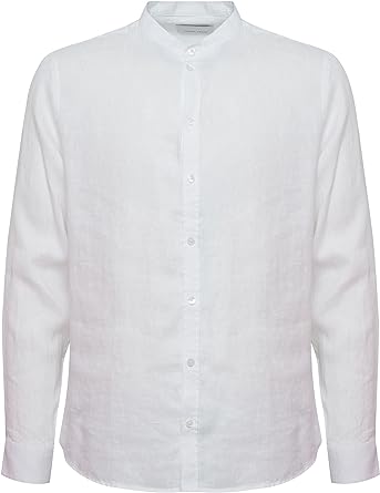 White Linen Shirt for Men-HandPicked-Lebanon