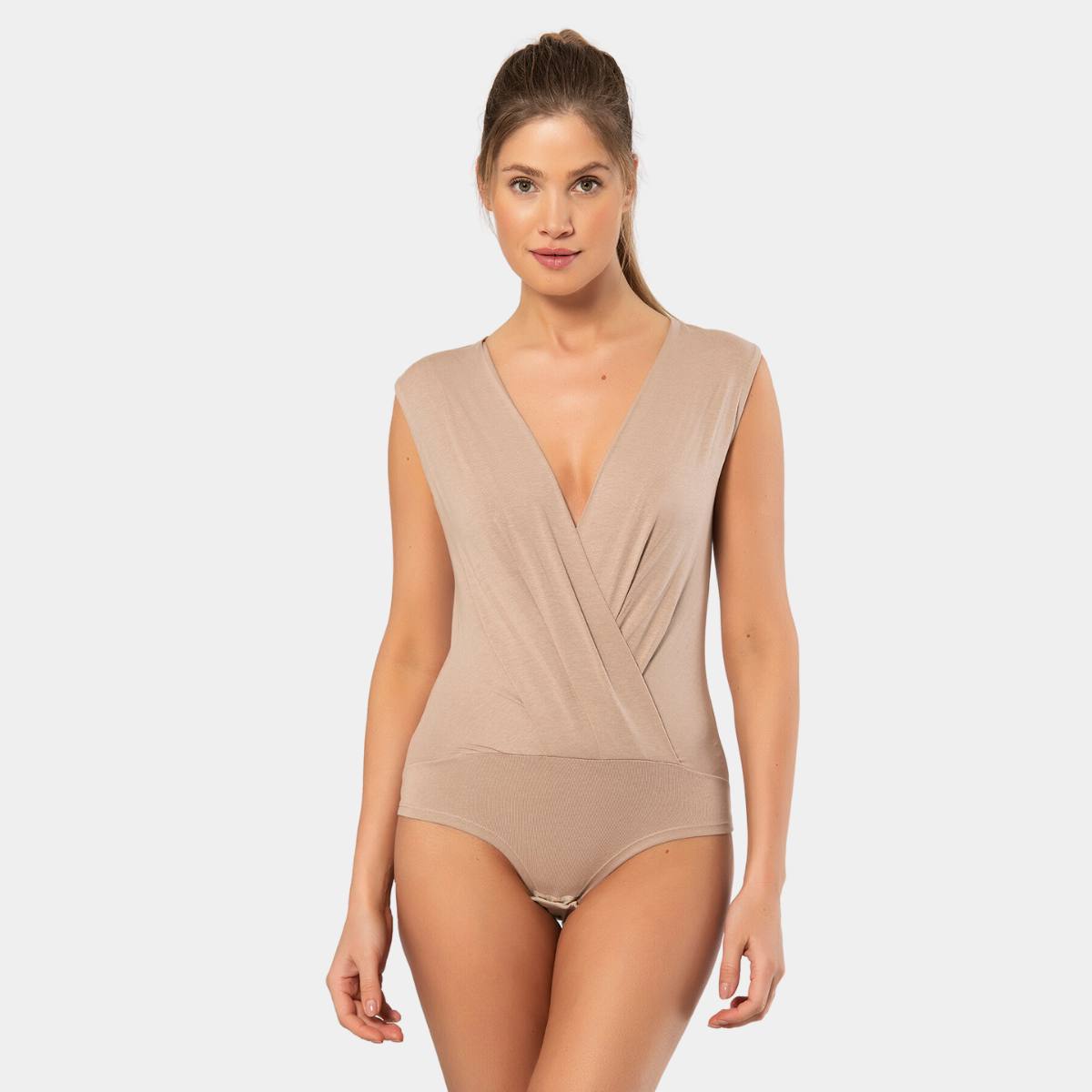 Double Breasted Neck Sleeveless Body-HandPicked-Lebanon