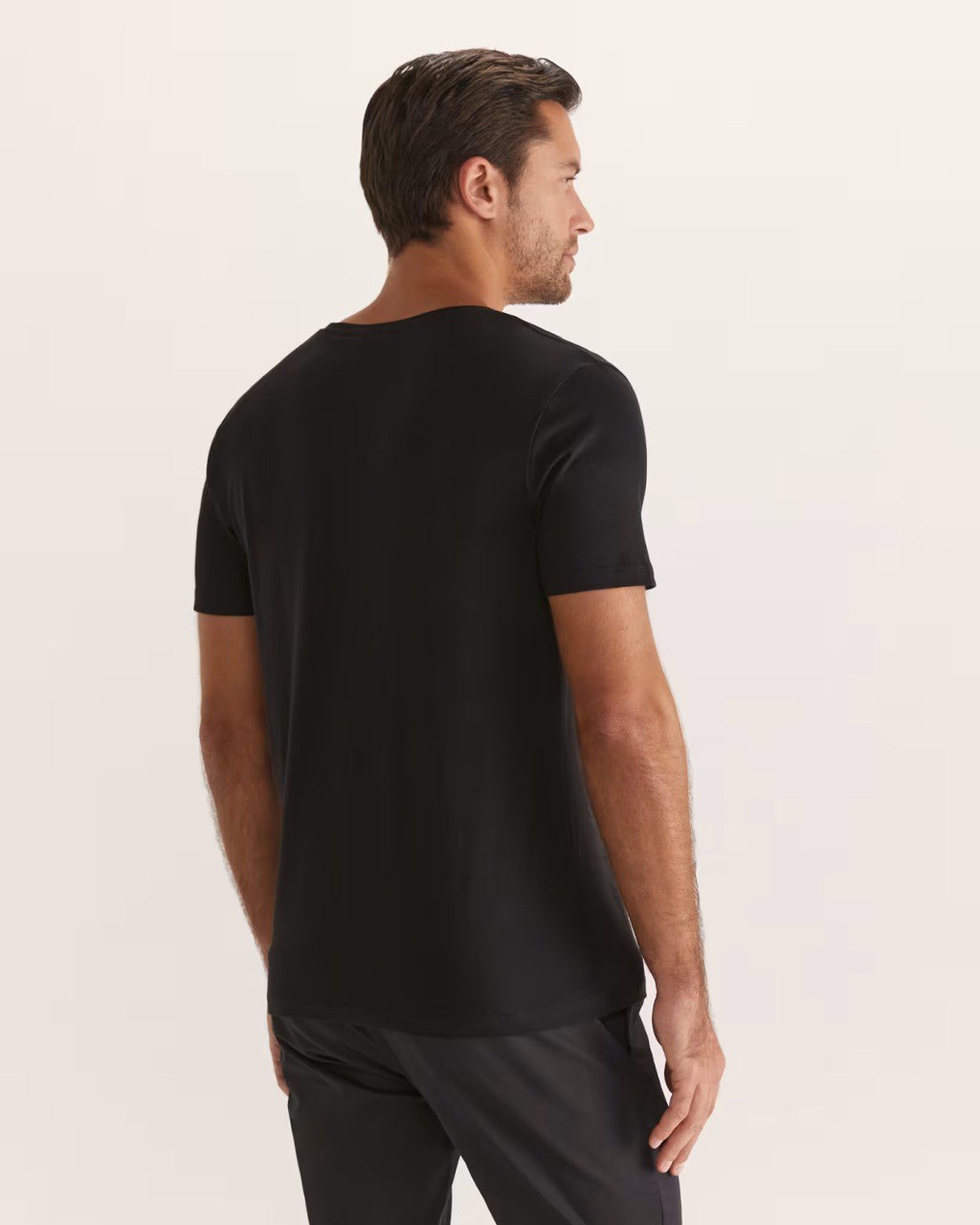 BASIC V-NECK Tee Shirt-HandPicked-Lebanon