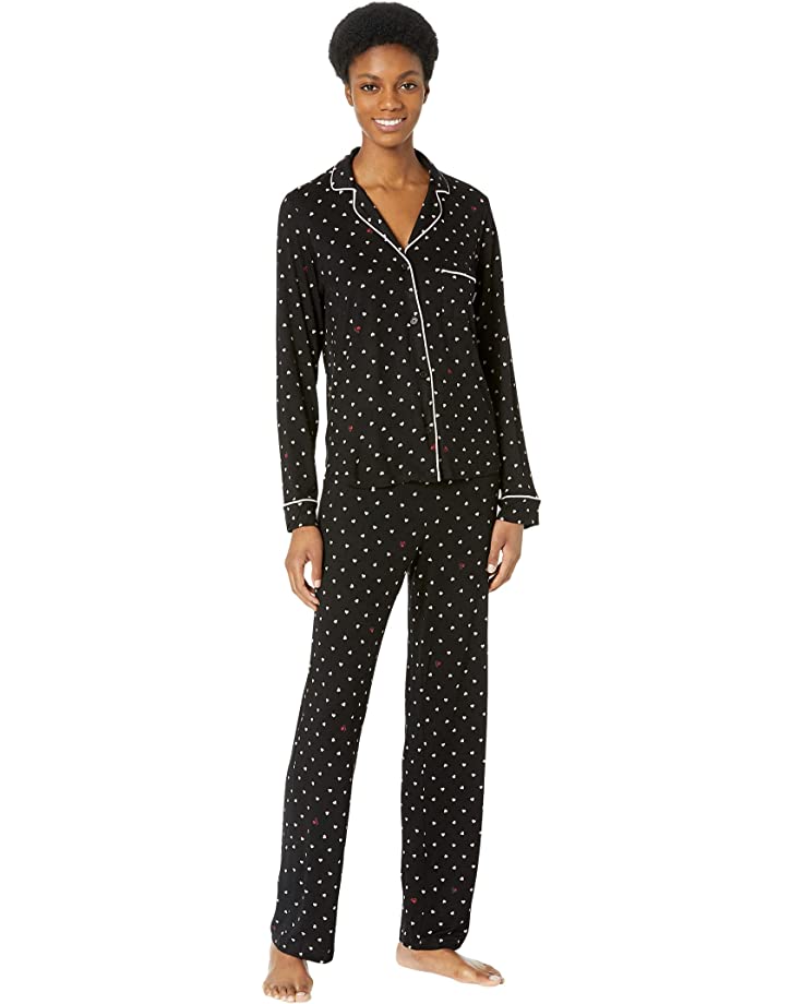 Notch Collar Pajama Set