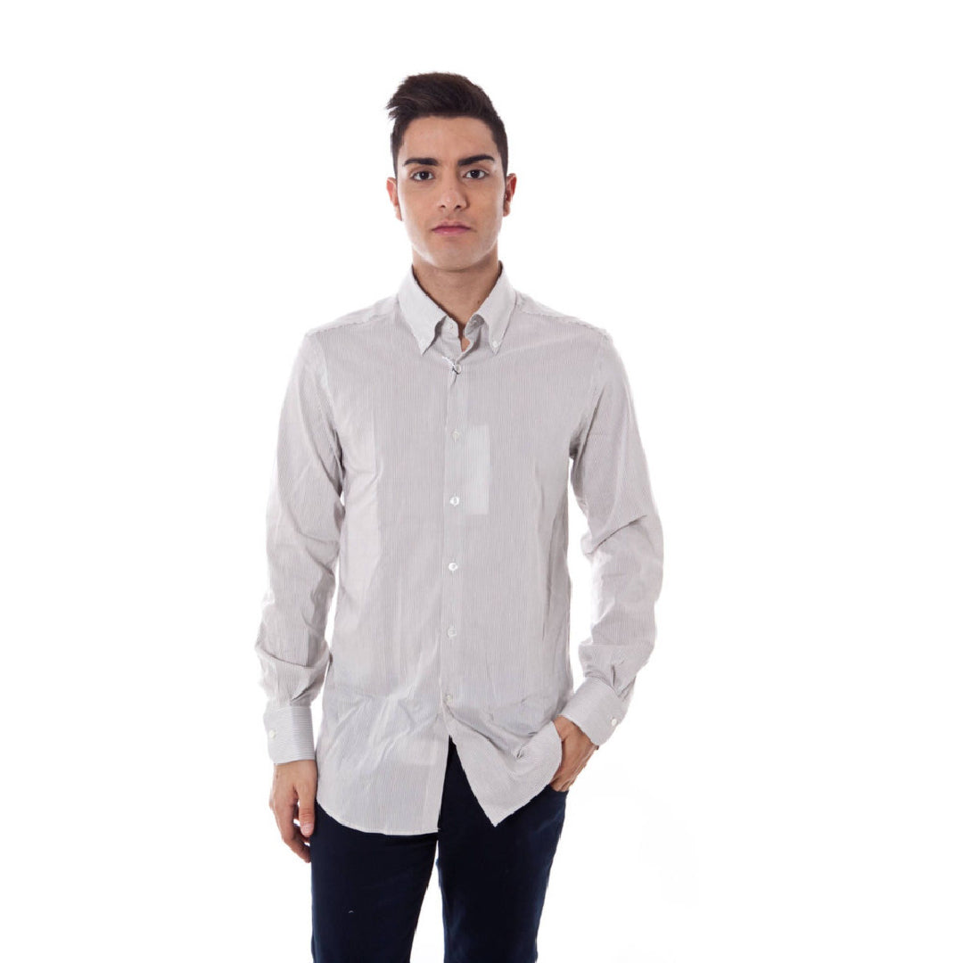 Handpicked - Gianfranco Ferre Men's Beige Shirt - Lebanon