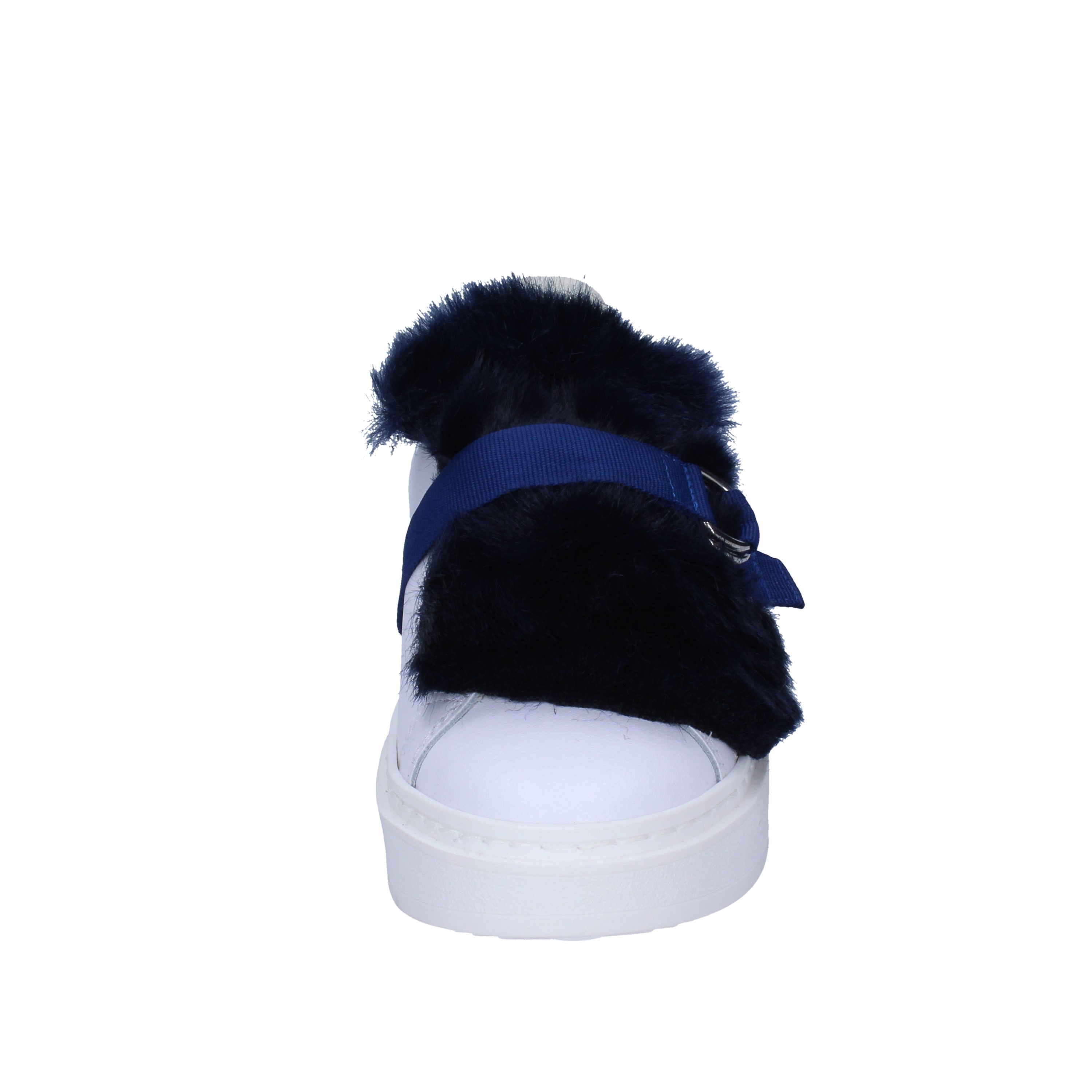 SNEAKERS WHITE LEATHER BLUE FUR - Liu.Jo - Handpicked - Lebanon