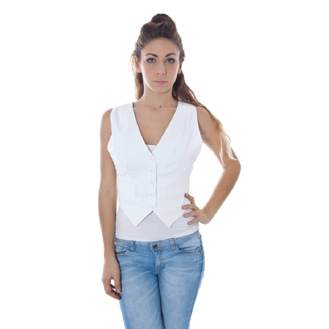 Handpicked - Sleeve Less Phard White Women's Vest - Lebanon