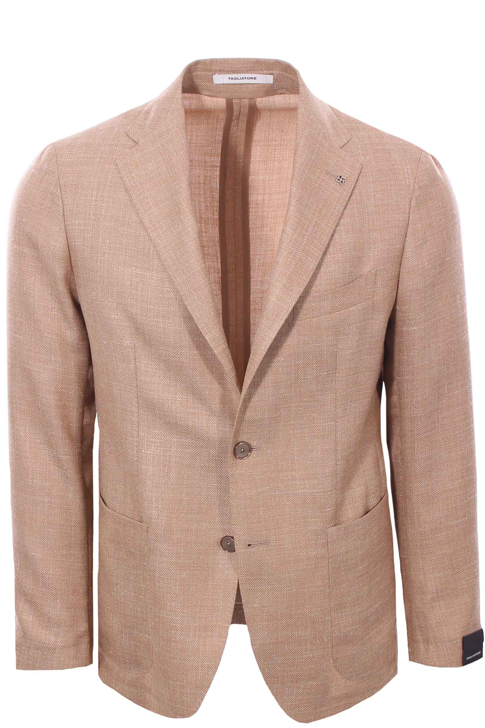 Wool silk and linen dakar jacket