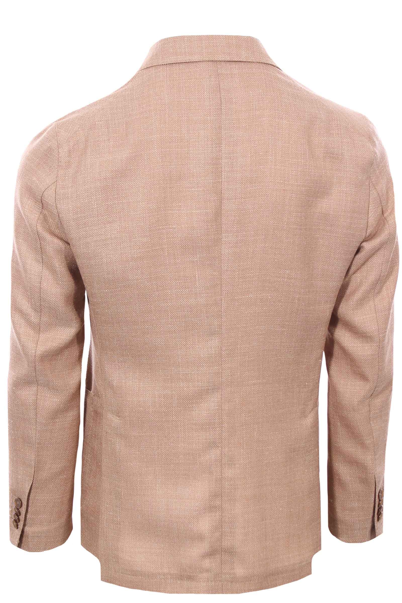 Wool silk and linen dakar jacket