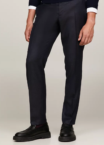 Handpicked - Tommy Hilfiger Slim Fit Wool Pant - Lebanon