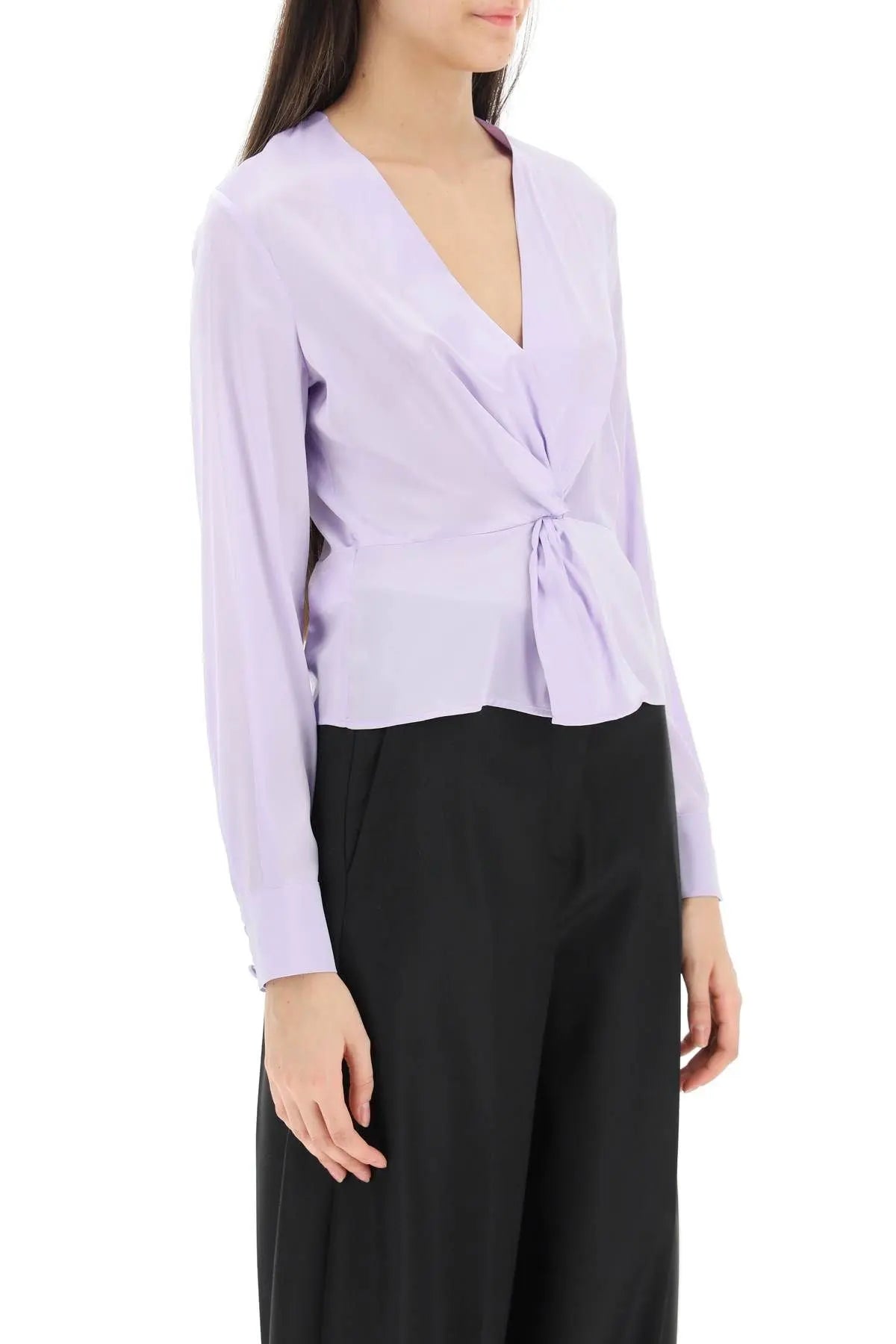 Baradero Silk Satin Blouse