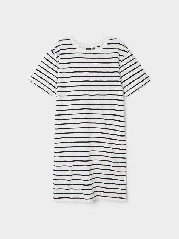 Striped Short Sleeve Dress-HandPicked-Lebanon