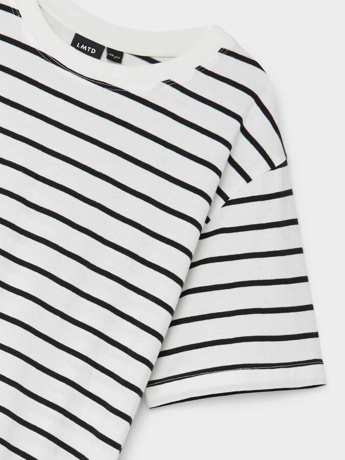 Striped Short Sleeve Dress-HandPicked-Lebanon