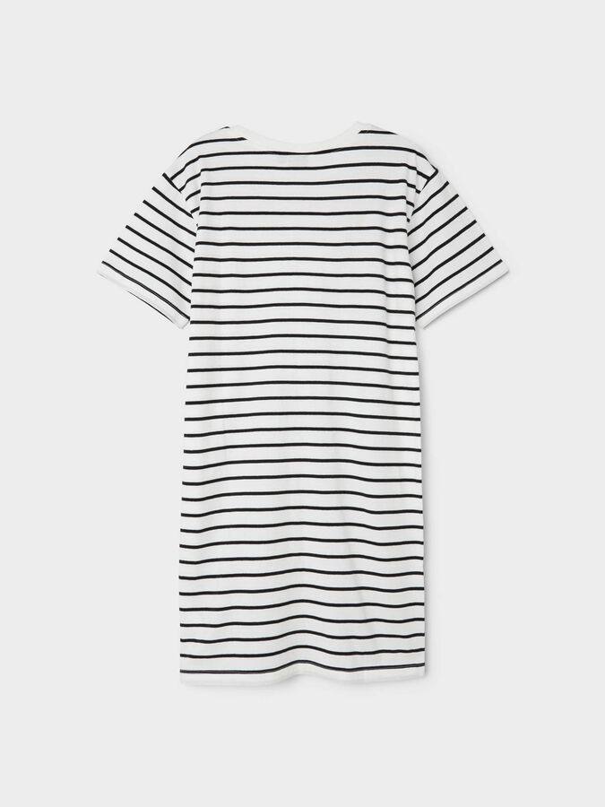 Striped Short Sleeve Dress-HandPicked-Lebanon