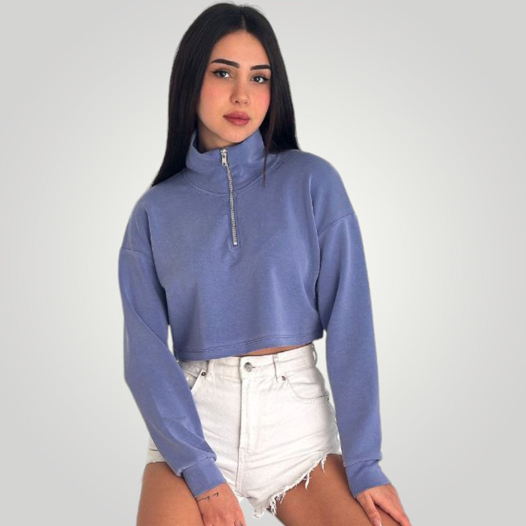 Modal Long Sleeve Crop